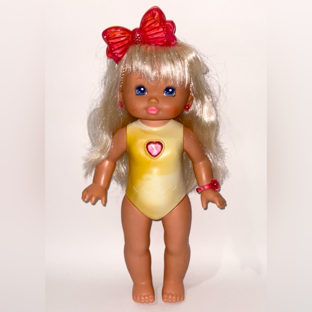 WORKING 1988 PJ Sparkles Light Up Doll Nude Mattel